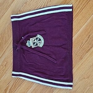 NWT Vintage Juicy Couture Y2K Mini Petite Cashmere Skirt